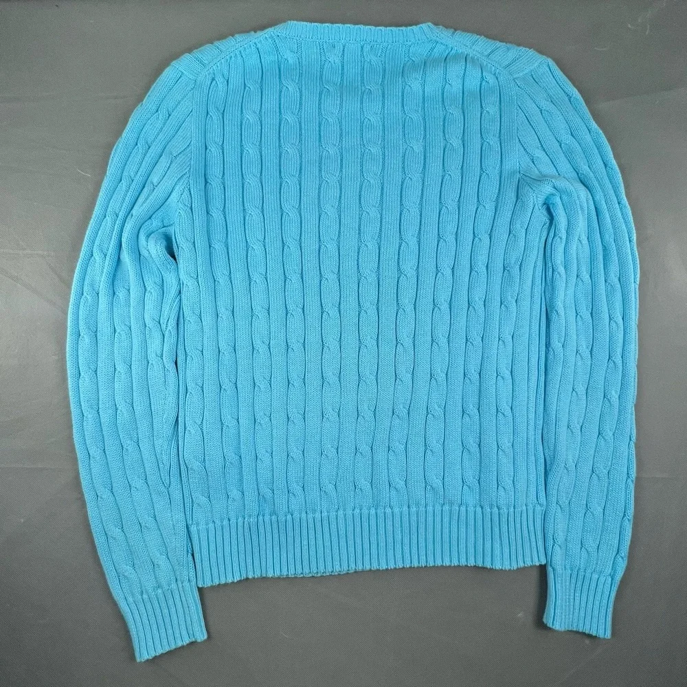 Polo Ralph Lauren Women Knit Crew Neck Sweater M - Picture 4 of 5